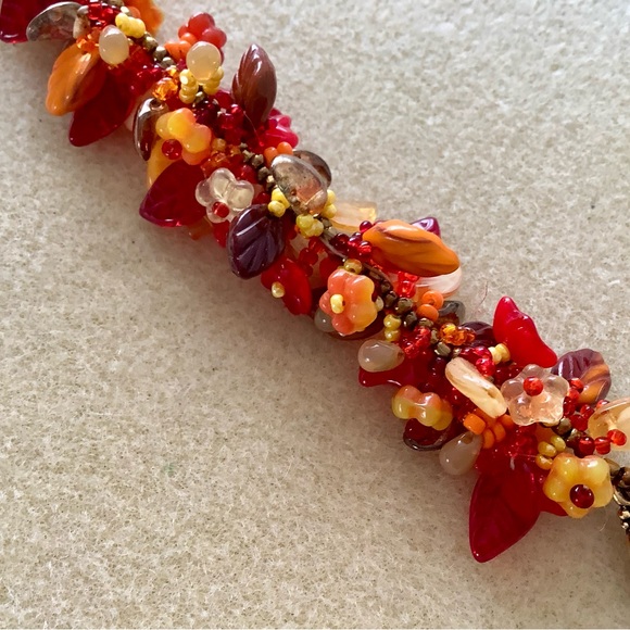 Bracelet -glass beads - Picture 3 of 6